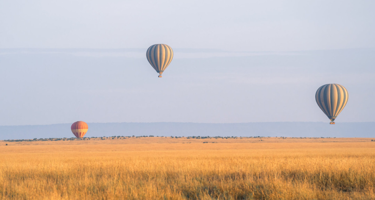 Hot Air Balloon Safari